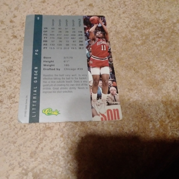 7 basketball Set Of cards NBA hoops brand And Vintage 90s - Picture 5 of 16